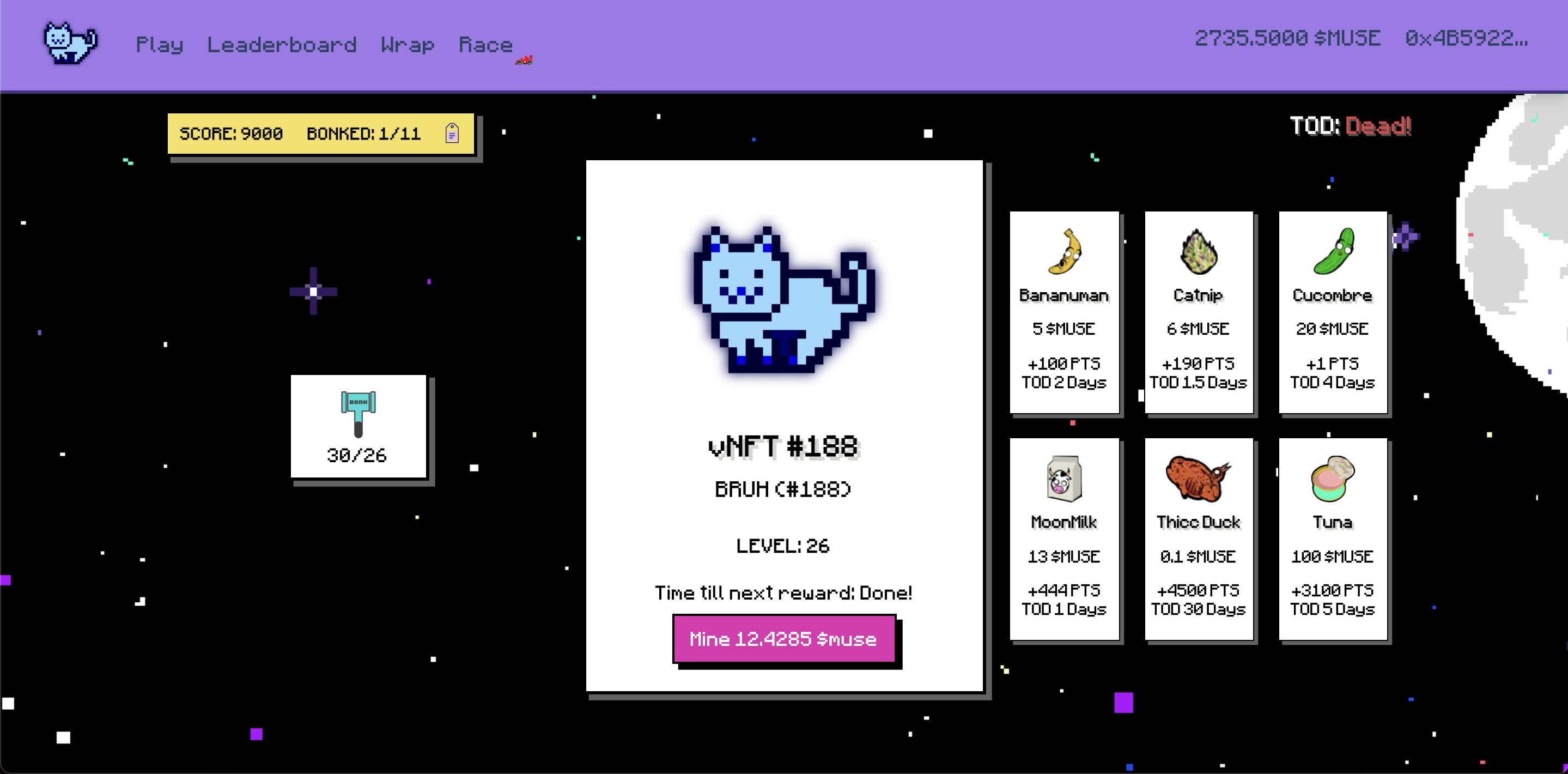 CUDL Finance - an unofficial game for MoonCats
